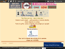 Tablet Screenshot of chez-mamigoz.com